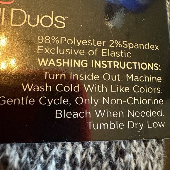 Cuddl Duds Black and White Knit Socks - Picture 4 of 6